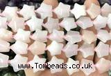 CRG66 15 inches 16mm star pink aventurine jade beads wholesale