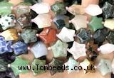 CRG95 15 inches 16mm star colorful gemstone beads wholesale
