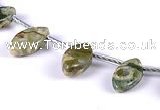 CRH11 6*12mm natural rhyolite marquise gemstone beads Wholesale