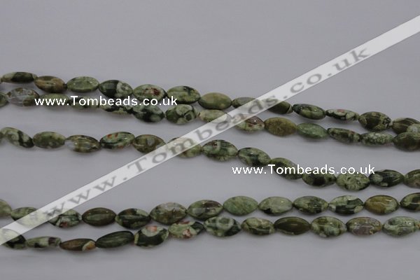 CRH136 15.5 inches 6*12mm marquise rhyolite gemstone beads