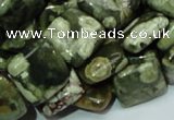 CRH18 15.5 inches 15*15mm square rhyolite beads wholesale