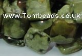 CRH21 15.5 inches 15*15mm rhombic rhyolite beads wholesale