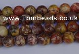 CRH500 15.5 inches 4mm round rhyolite gemstone beads wholesale