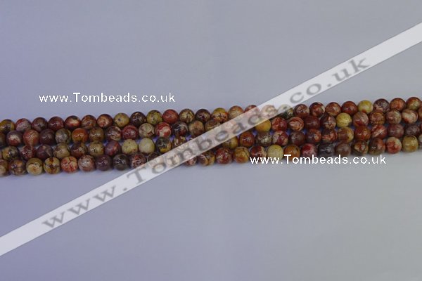 CRH500 15.5 inches 4mm round rhyolite gemstone beads wholesale