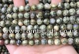 CRH562 15.5 inches 8mm round rhyolite beads wholesale