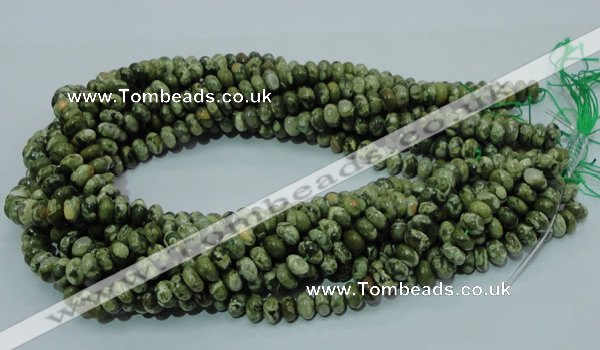 CRH95 15.5 inches 5*8mm rondelle rhyolite beads wholesale