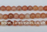 CRJ200 15.5 inches 6mm round natural red jade gemstone beads