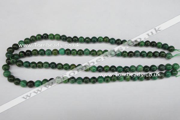 CRJ302 15.5 inches 8mm round African prase jasper beads wholesale