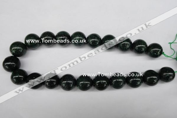 CRJ308 15.5 inches 20mm round African prase jasper beads wholesale