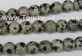 CRO101 15.5 inches 8mm round dalmatian jasper beads wholesale