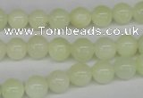 CRO110 15.5 inches 8mm round New jade beads wholesale