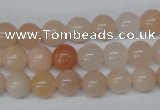 CRO111 15.5 inches 8mm round pink aventurine beads wholesale