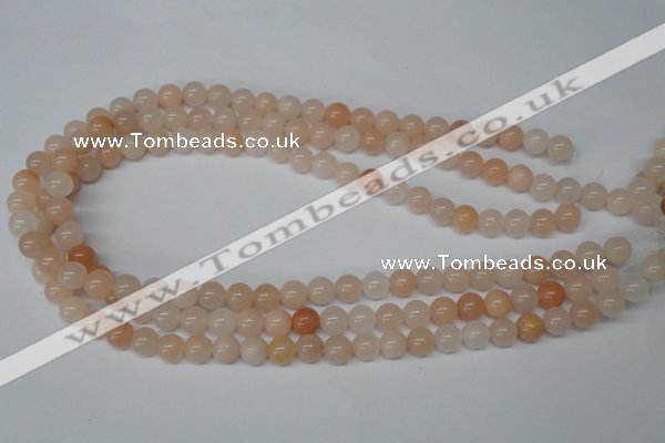 CRO111 15.5 inches 8mm round pink aventurine beads wholesale