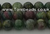 CRO1112 15.5 inches 8mm round ruby apatrite beads wholesale