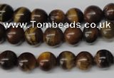 CRO115 15.5 inches 8mm round yellow tiger eye beads wholesale