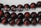 CRO116 15.5 inches 8mm round red tiger eye beads wholesale