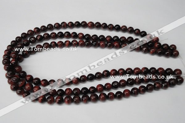 CRO116 15.5 inches 8mm round red tiger eye beads wholesale