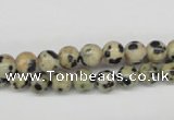 CRO12 15.5 inches 6mm round dalmatian jasper beads wholesale