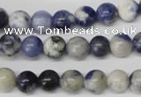 CRO120 15.5 inches 8mm round sodalite gemstone beads wholesale