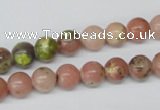 CRO123 15.5 inches 8mm round rhodochrosite gemstone beads wholesale