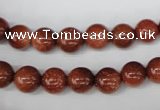 CRO128 15.5 inches 8mm round goldstone beads wholesale