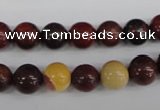 CRO137 15.5 inches 8mm round mookaite gemstone beads wholesale