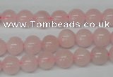 CRO145 15.5 inches 8mm round rose quartz beads wholesale