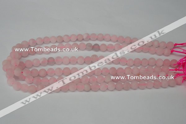CRO146 15.5 inches 8mm round rose quartz beads wholesale