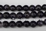 CRO149 15.5 inches 8mm round natural amethyst beads wholesale