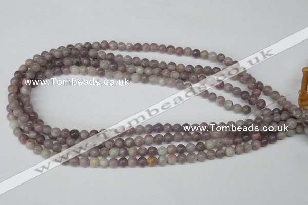 CRO15 15.5 inches 6mm round lilac jasper beads wholesale