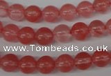 CRO157 15.5 inches 8mm round cherry quartz beads wholesale