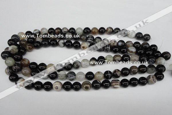 CRO198 15.5 inches 10mm round agate gemstone beads wholesale