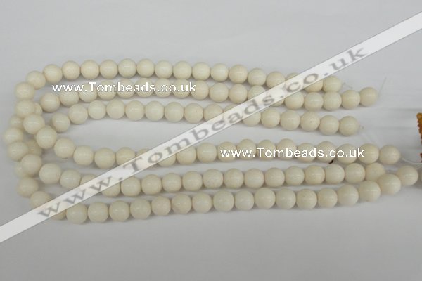 CRO210 15.5 inches 10mm round dyed candy jade beads wholesale