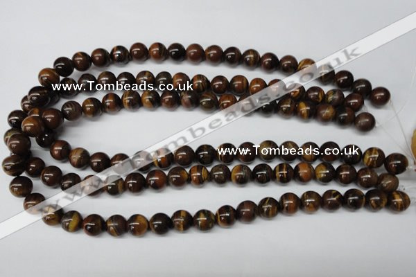 CRO216 15.5 inches 10mm round yellow tiger eye beads wholesale