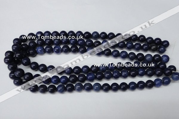 CRO219 15.5 inches 10mm round blue aventurine beads wholesale