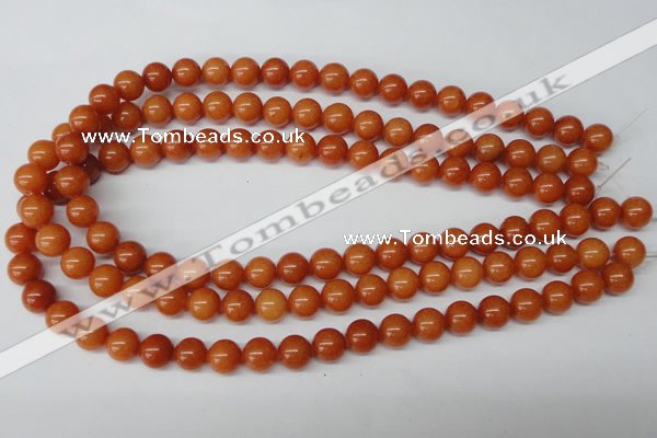 CRO220 15.5 inches 10mm round red aventurine beads wholesale