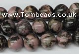 CRO225 15.5 inches 10mm round rhodonite gemstone beads wholesale