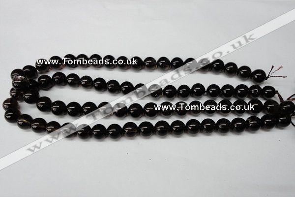 CRO233 15.5 inches 10mm round smoky quartz beads wholesale