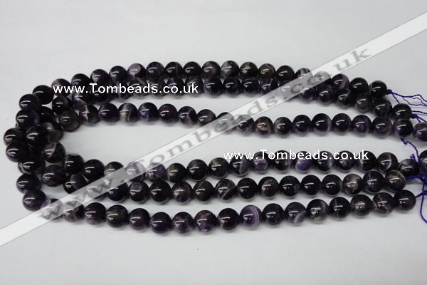 CRO234 15.5 inches 10mm round dogtooth amethyst beads wholesale