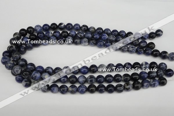 CRO239 15.5 inches 10mm round sodalite gemstone beads wholesale