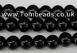 CRO247 15.5 inches 10mm round blackstone beads wholesale