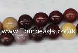 CRO248 15.5 inches 10mm round mookaite gemstone beads wholesale