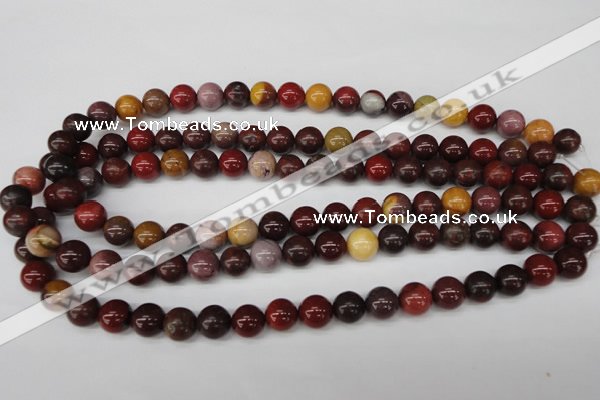 CRO248 15.5 inches 10mm round mookaite gemstone beads wholesale