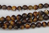 CRO25 15.5 inches 6mm round yellow tiger eye beads wholesale