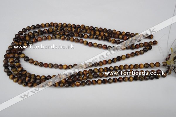 CRO25 15.5 inches 6mm round yellow tiger eye beads wholesale