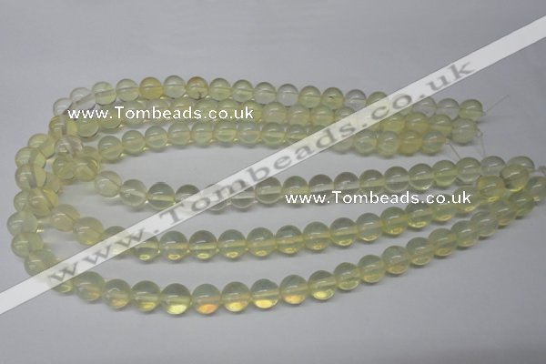 CRO252 15.5 inches 10mm round watermelon yellow beads wholesale