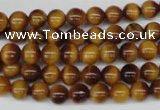 CRO26 15.5 inches 6mm round yellow tiger eye beads wholesale