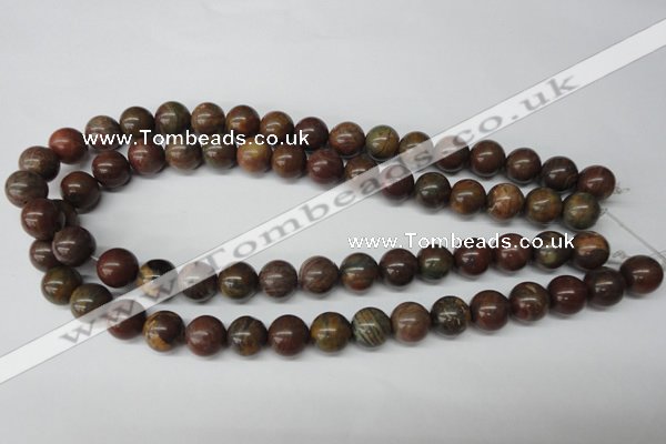 CRO281 15.5 inches 12mm round jasper gemstone beads wholesale
