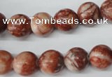 CRO282 15.5 inches 12mm round jasper gemstone beads wholesale