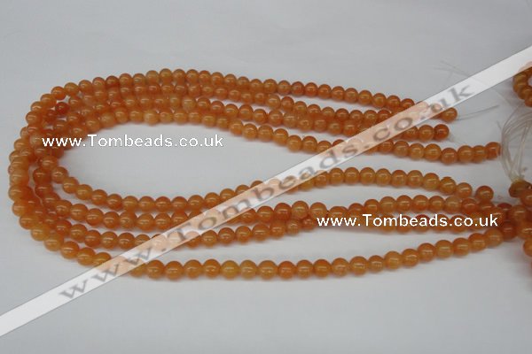 CRO29 15.5 inches 6mm round red aventurine beads wholesale